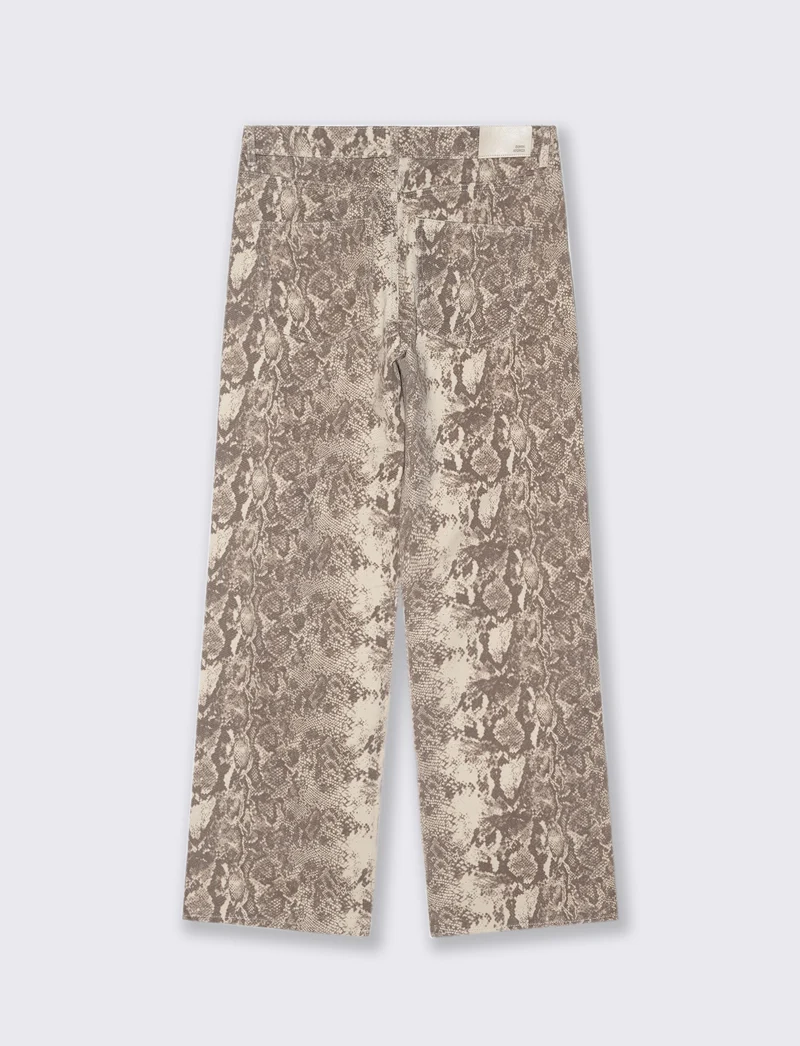 JEANS CON STAMPA ANIMALIER - var 2