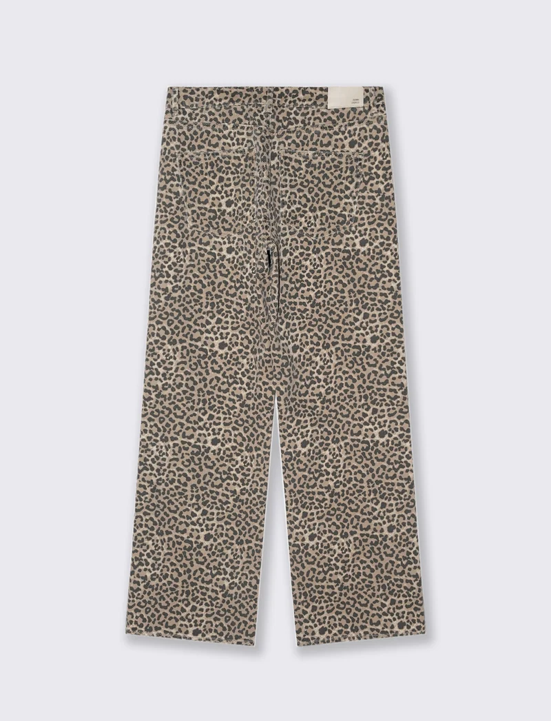 JEANS CON STAMPA ANIMALIER - var 1