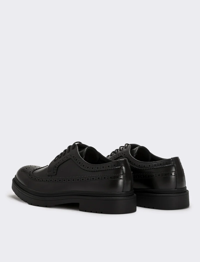 Scarpa stringata da uomo - Nero