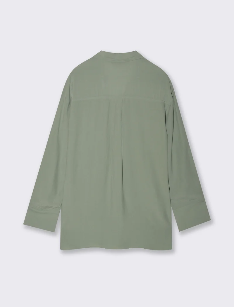 CASACCA CON SCOLLO SERAFINO - Verde foresta