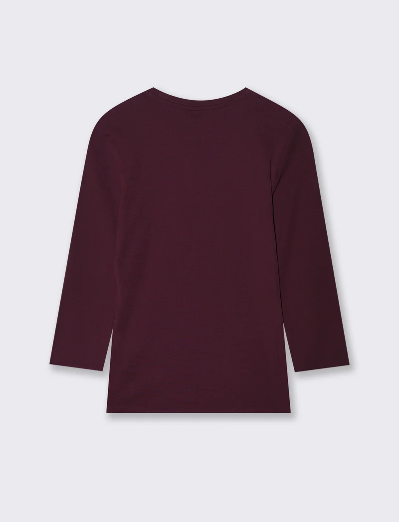 T-SHIRT A COSTE - Bordeaux