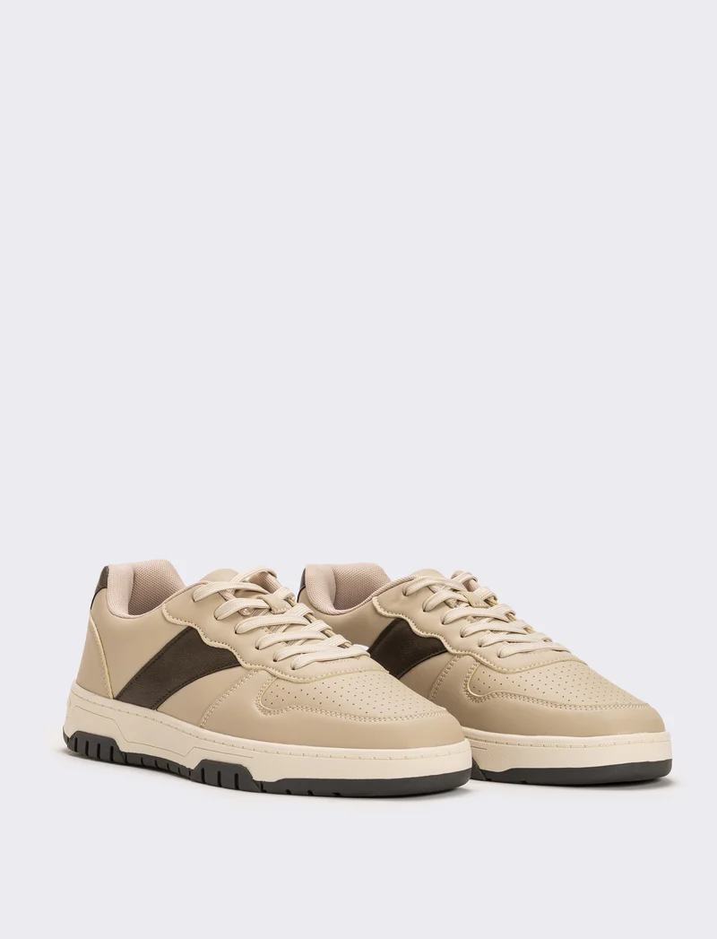 Sneakers beige da uomo - Beige