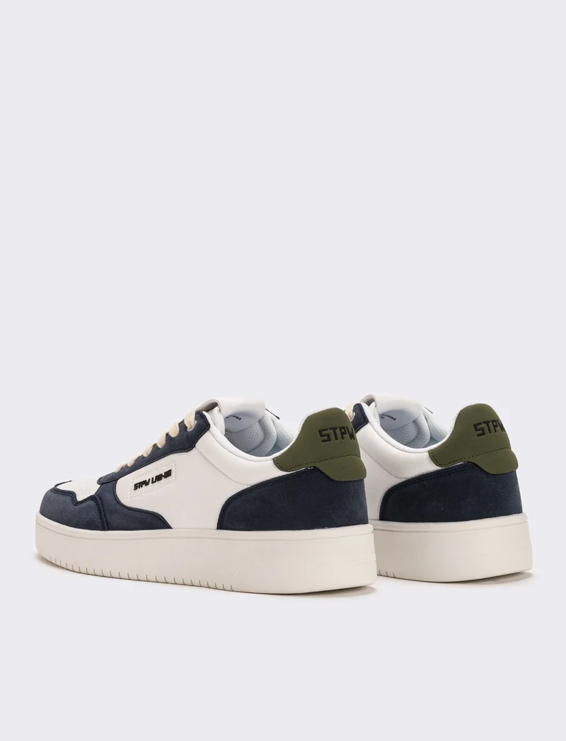 Scarpa bicolor da uomo - Blu