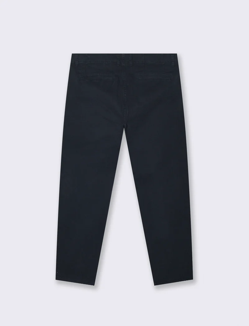 PANTALONI CHINO REGULAR FIT - Blu