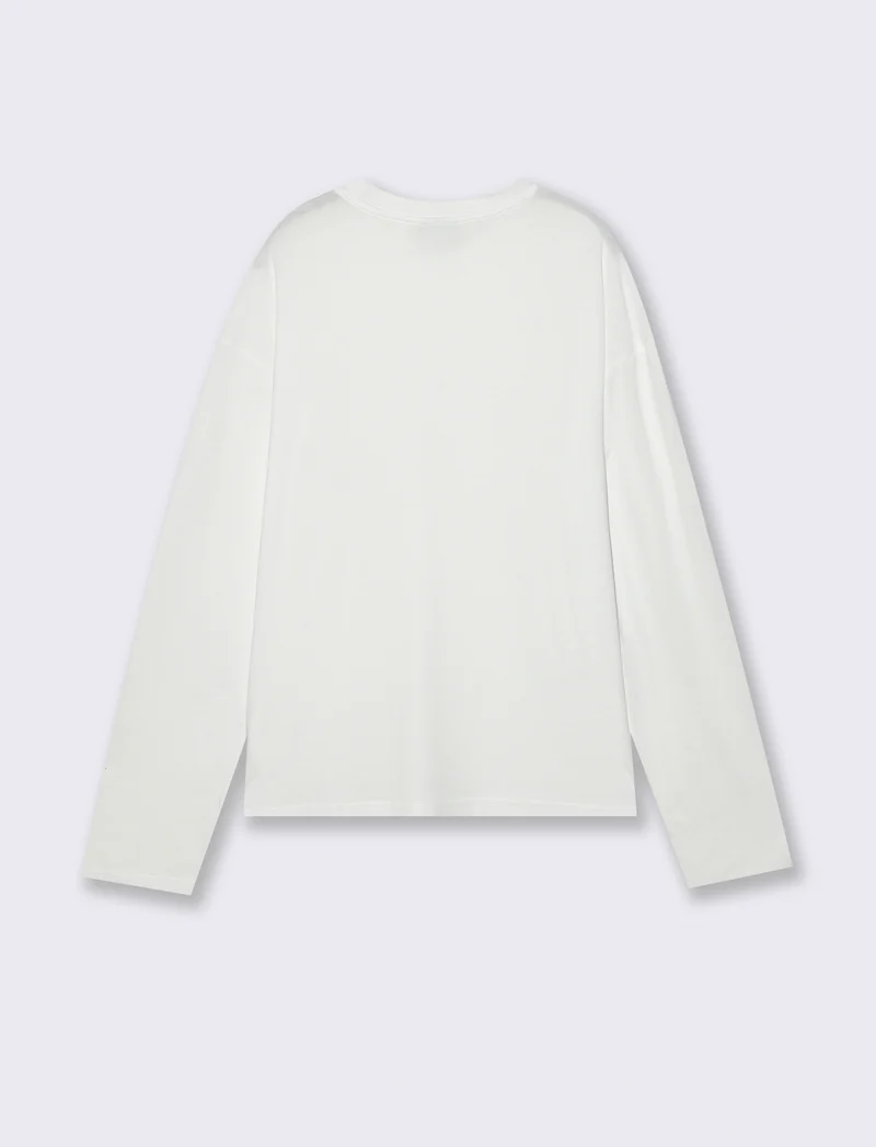 T-SHIRT RELAXED FIT - Bianco