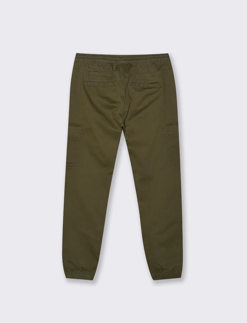 PANTALONI CARGO FIT - Verde militare