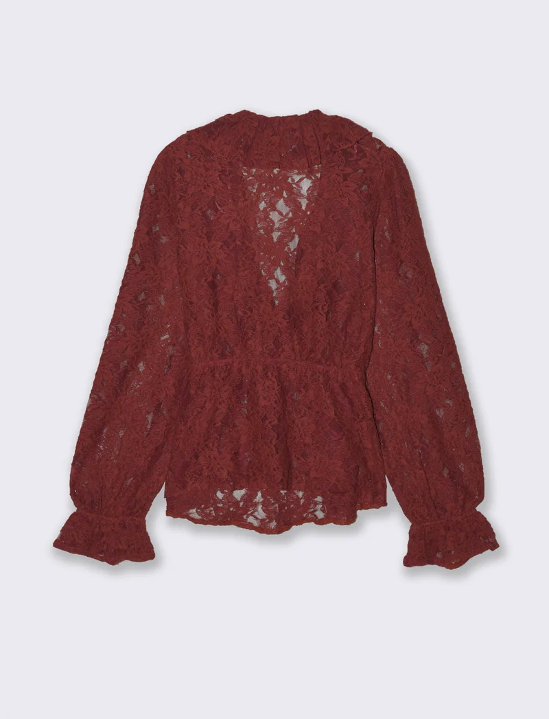 CASACCA CON ROUCHES - Marrone bruciato