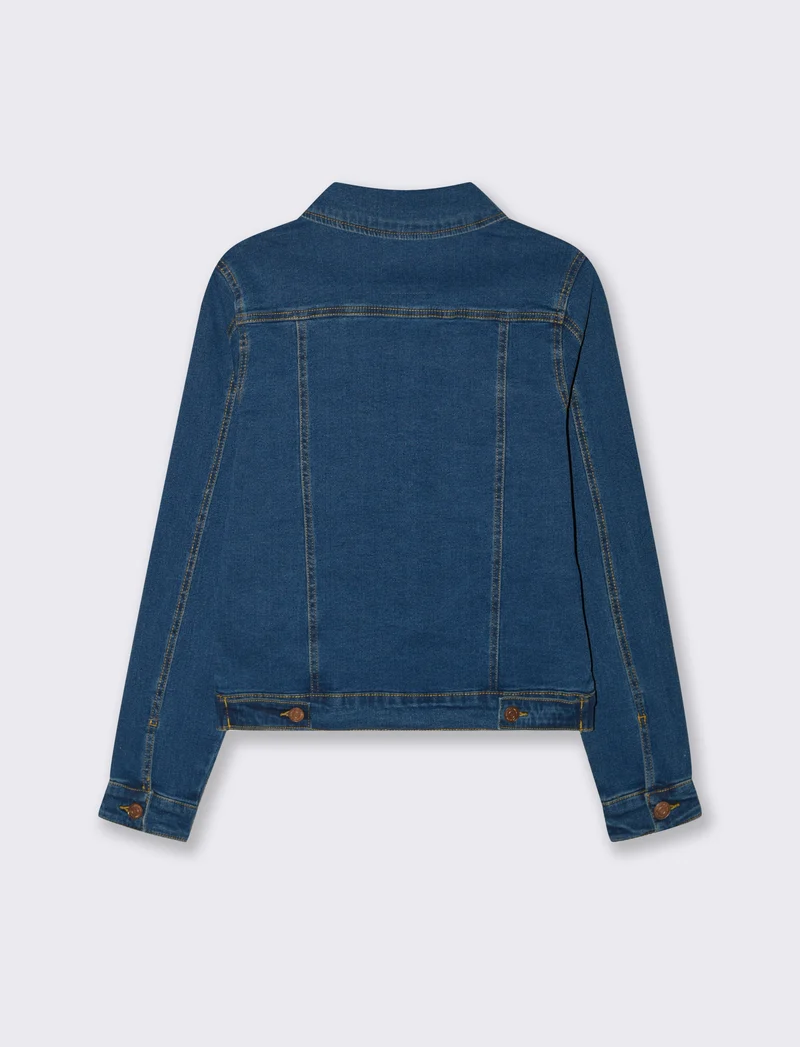 Giubbotto in jeans slim da donna - Denim