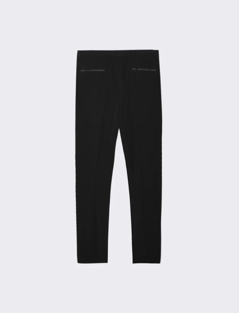 PANTALONI DA SMOKING FORMAL FIT - Nero