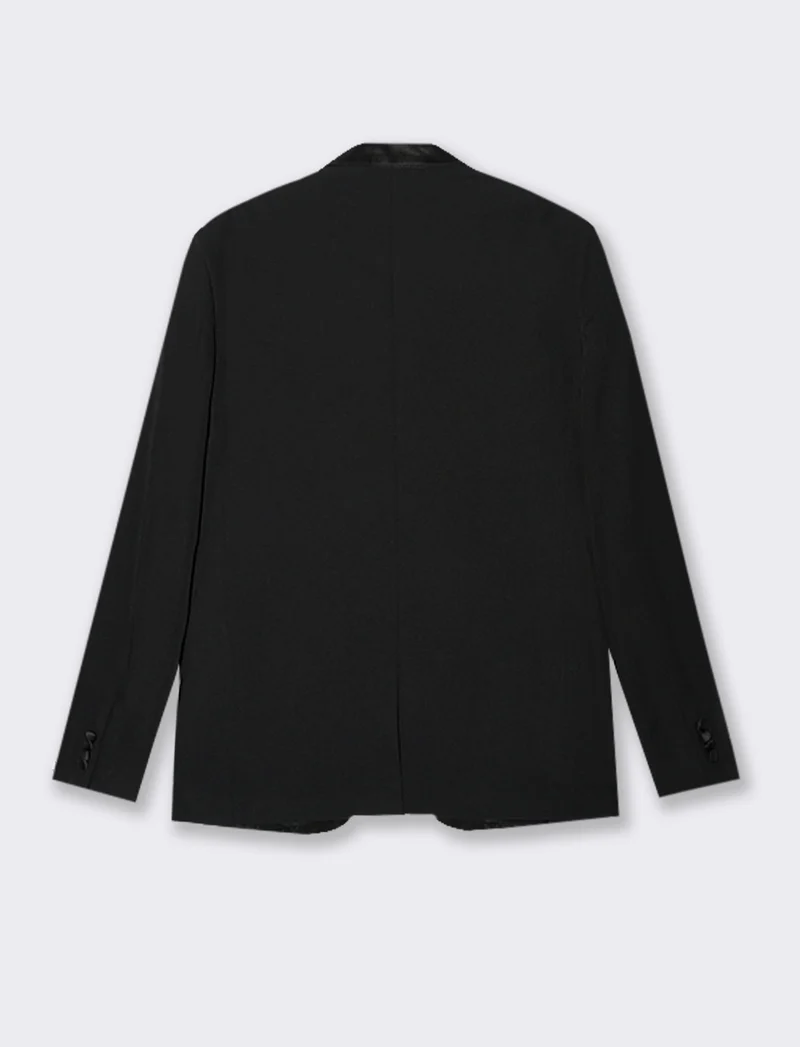 BLAZER DA SMOKING FORMAL FIT - Nero