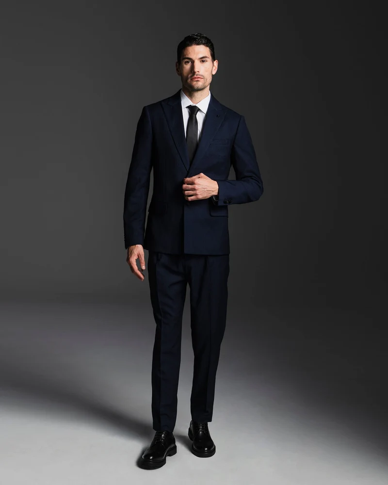 BLAZER DA COMPLETO FORMAL FIT - Blu