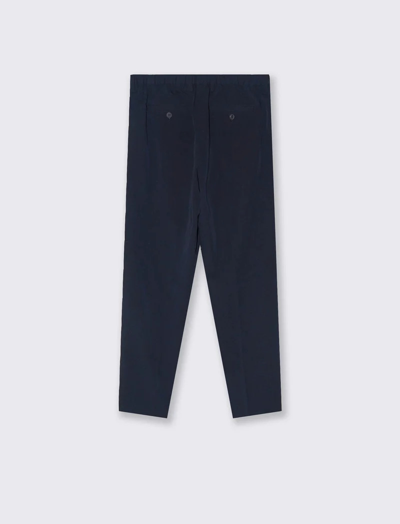 PANTALONI CHINO RELAXED EASY PANT - Blu