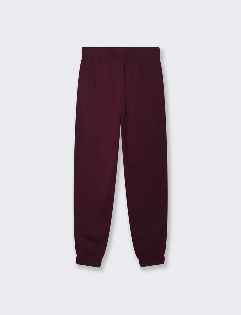 JOGGER CON COULISSE - Bordeaux