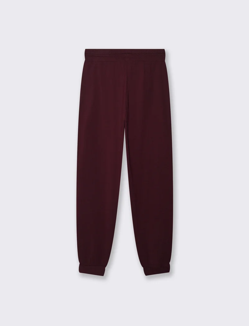 JOGGER CON COULISSE - Bordeaux