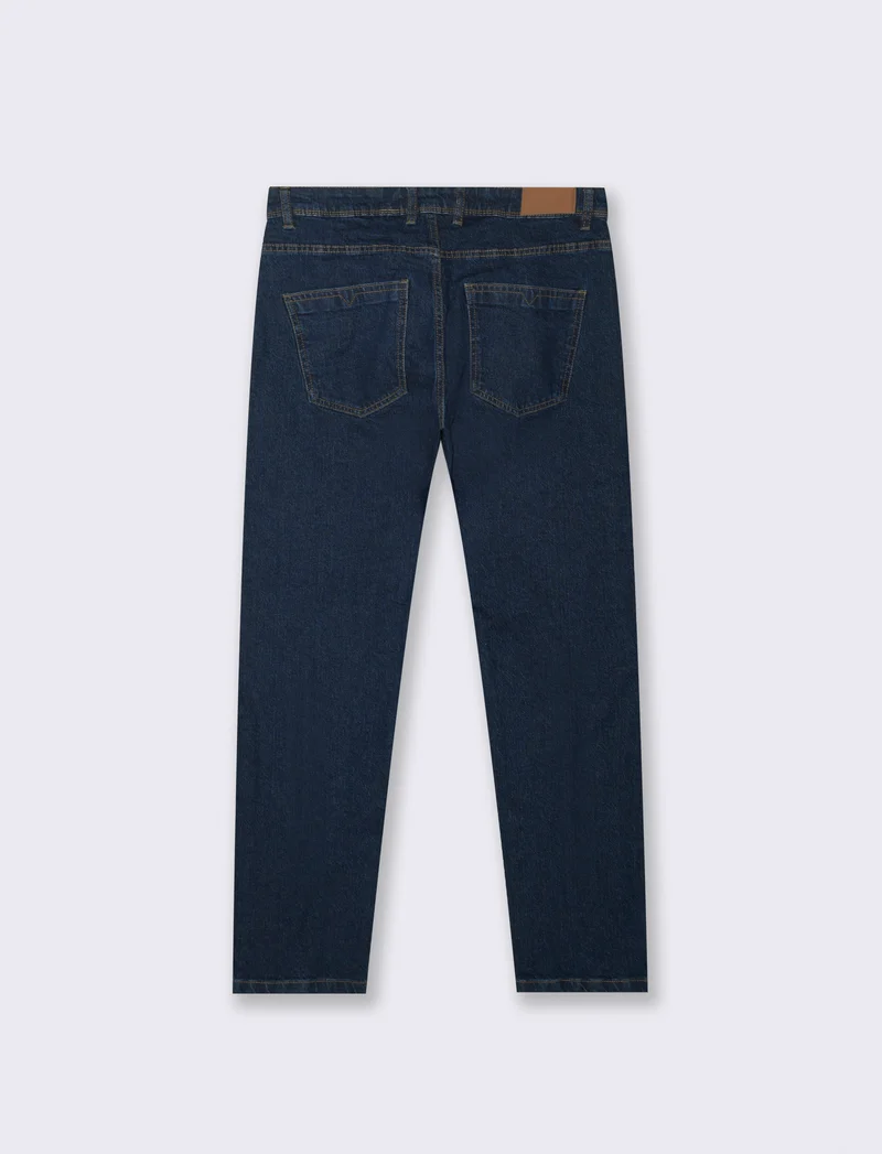 JEANS REGULAR FIT - DENIM SCURO