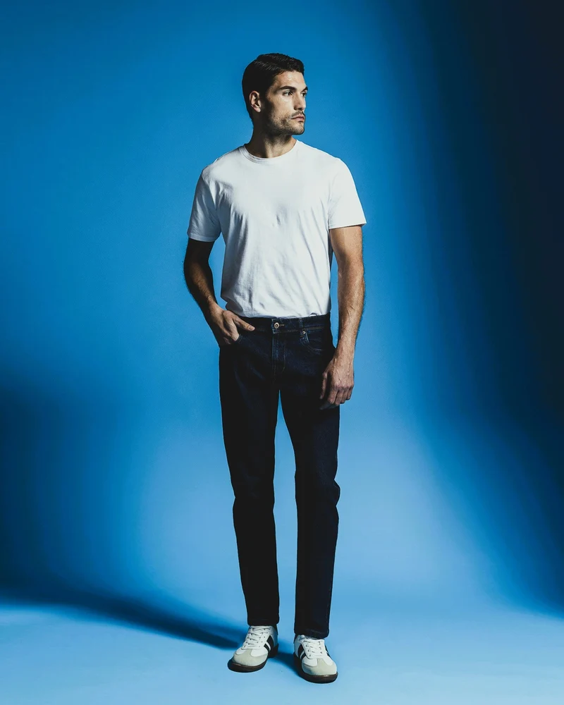 JEANS REGULAR FIT - DENIM SCURO