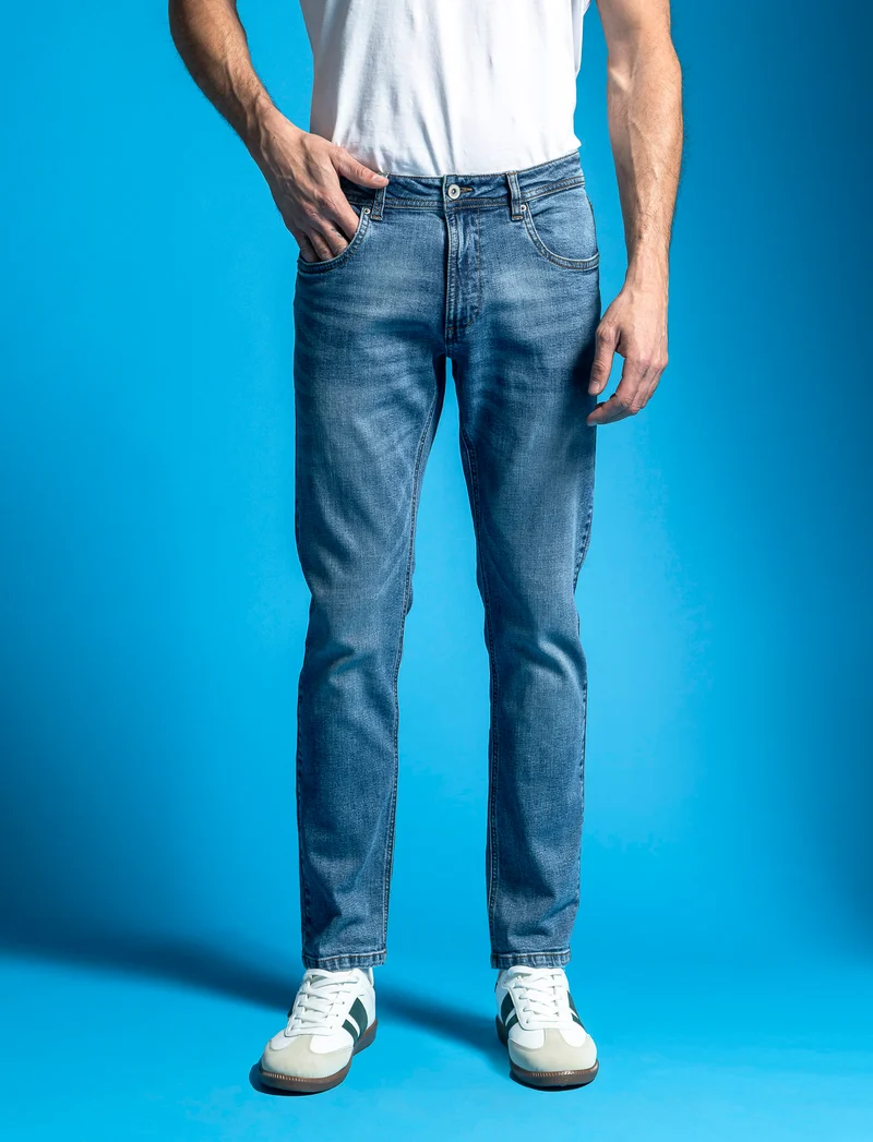 JEANS SLIM FIT - Denim chiaro