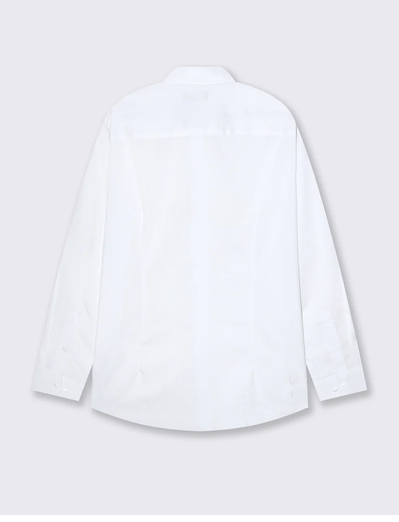CAMICIA BASIC REGULAR FIT EASY IRON - Bianco