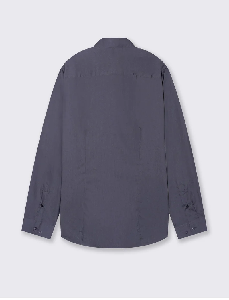 CAMICIA BASIC SLIM FIT EASY - Avion
