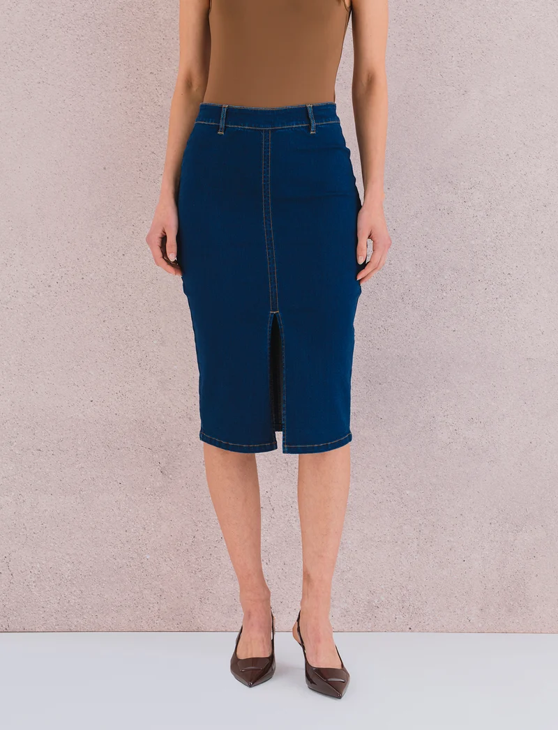 GONNA LONGUETTE - Denim