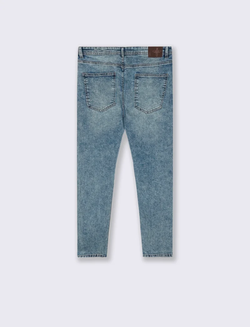 JEANS SKINNY FIT - Denim chiaro