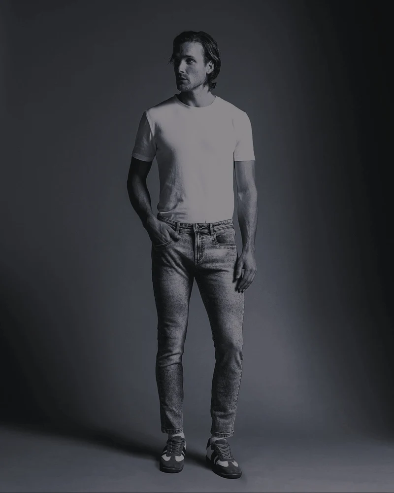 JEANS SKINNY FIT - Denim chiaro