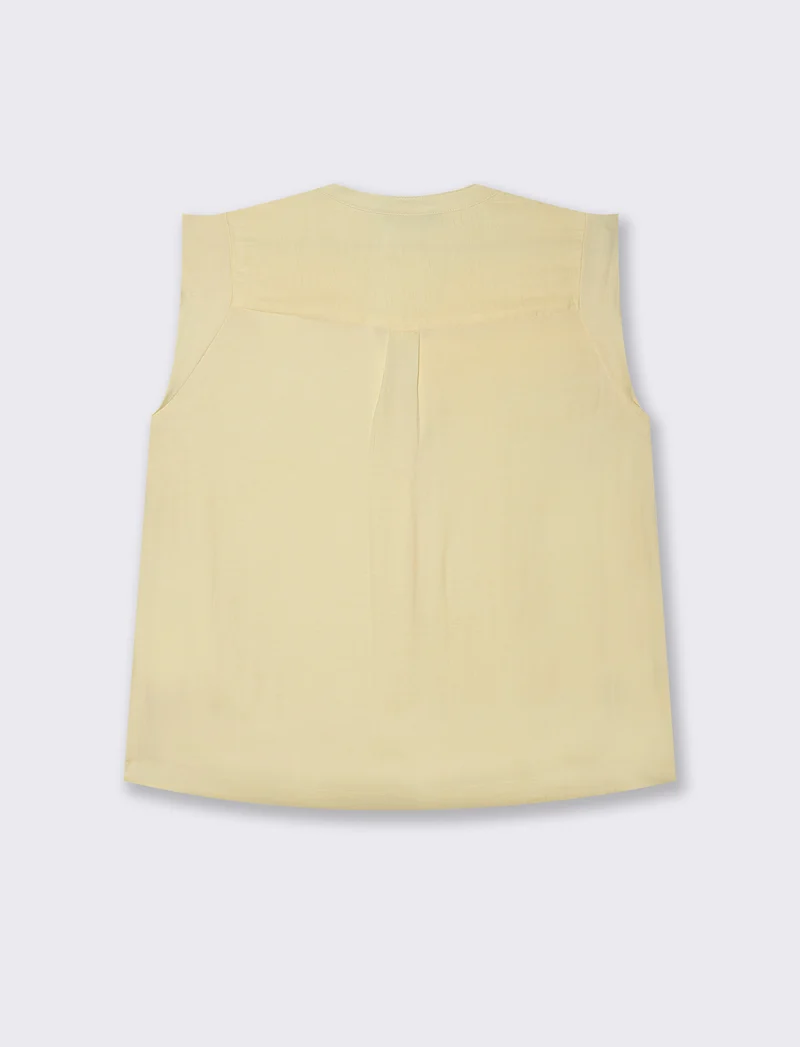 CASACCA CON SCOLLO A V - Giallo