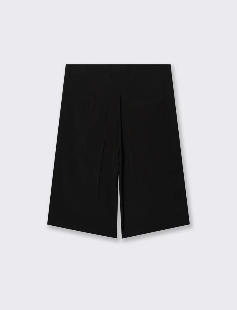BERMUDA CON TASCHE A UOMO - Nero