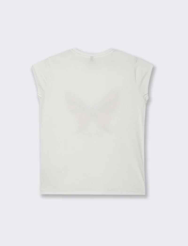 T-SHIRT CON STAMPA E APPLICAZIONI - var 1