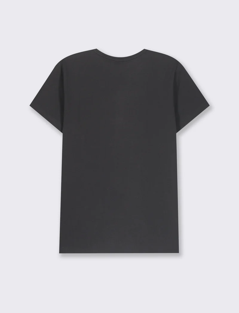 T-SHIRT BASICA - Nero