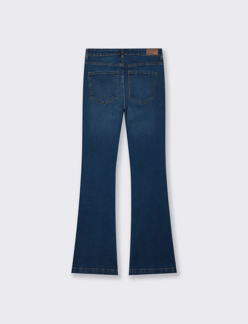 JEANS BOOTCUT REGULAR WAIST - DENIM SCURO