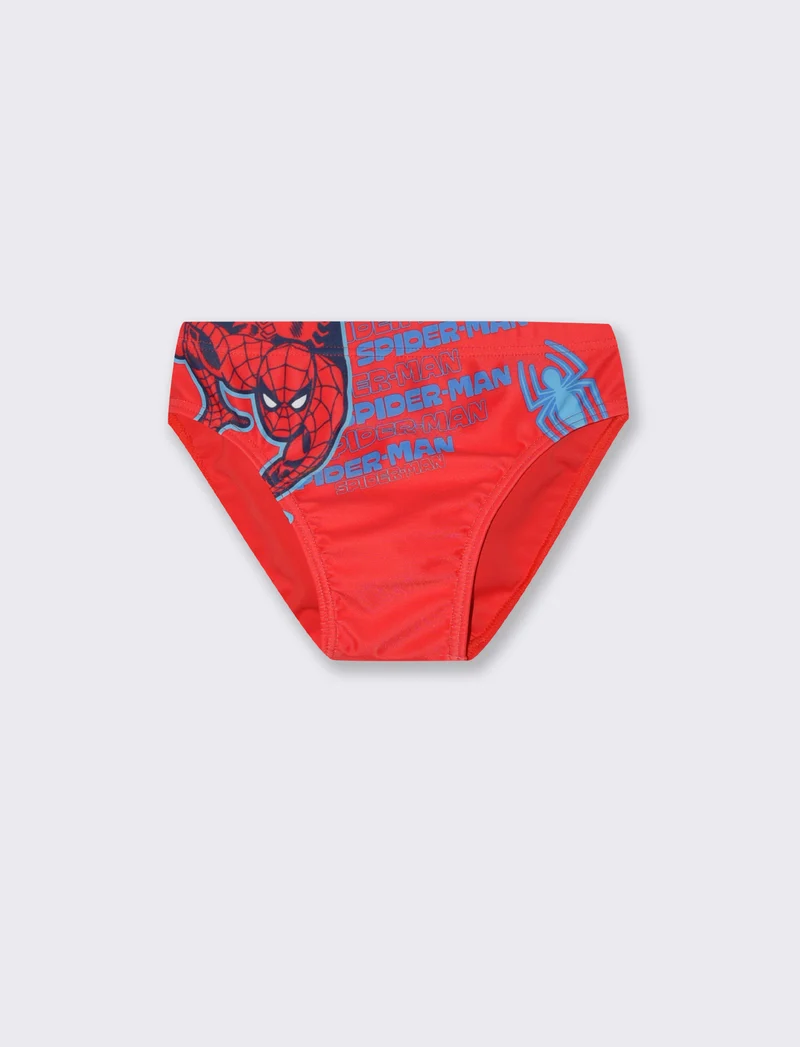 Costumino slip Spiderman da bambino - Rosso