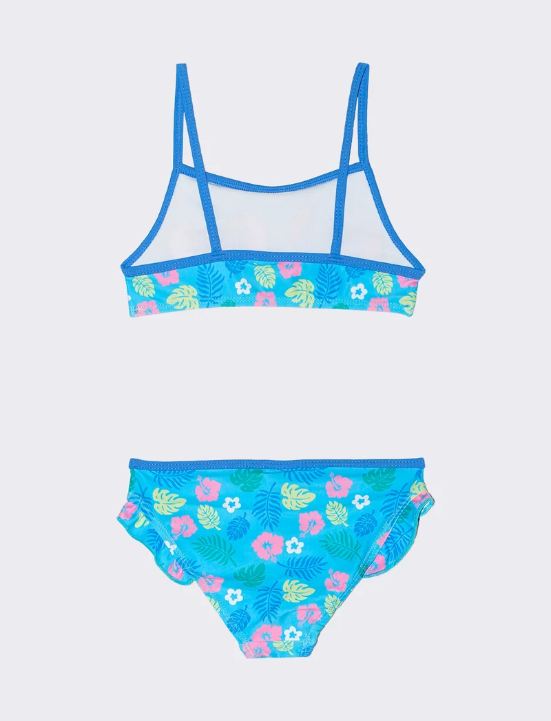 Costume due pezzi Stitch & Angel da bambina - Blu