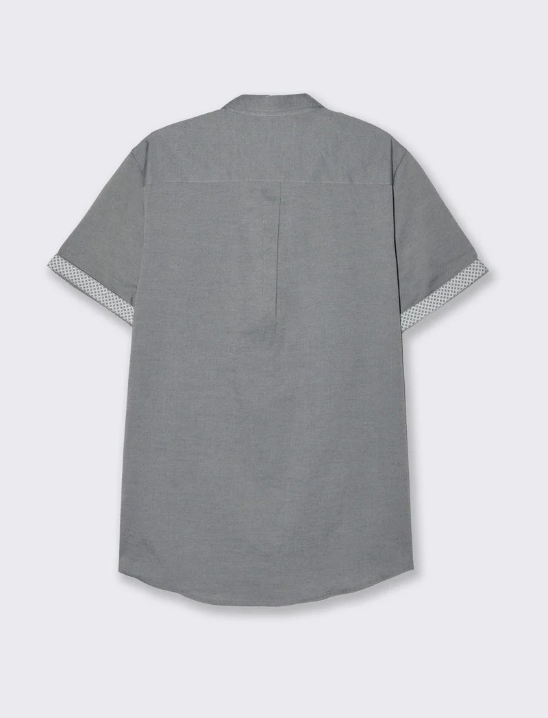 Camicia oxford regular fit da uomo - Blu