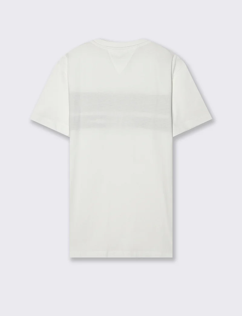 T-shirt con ricamo da uomo - Bianco
