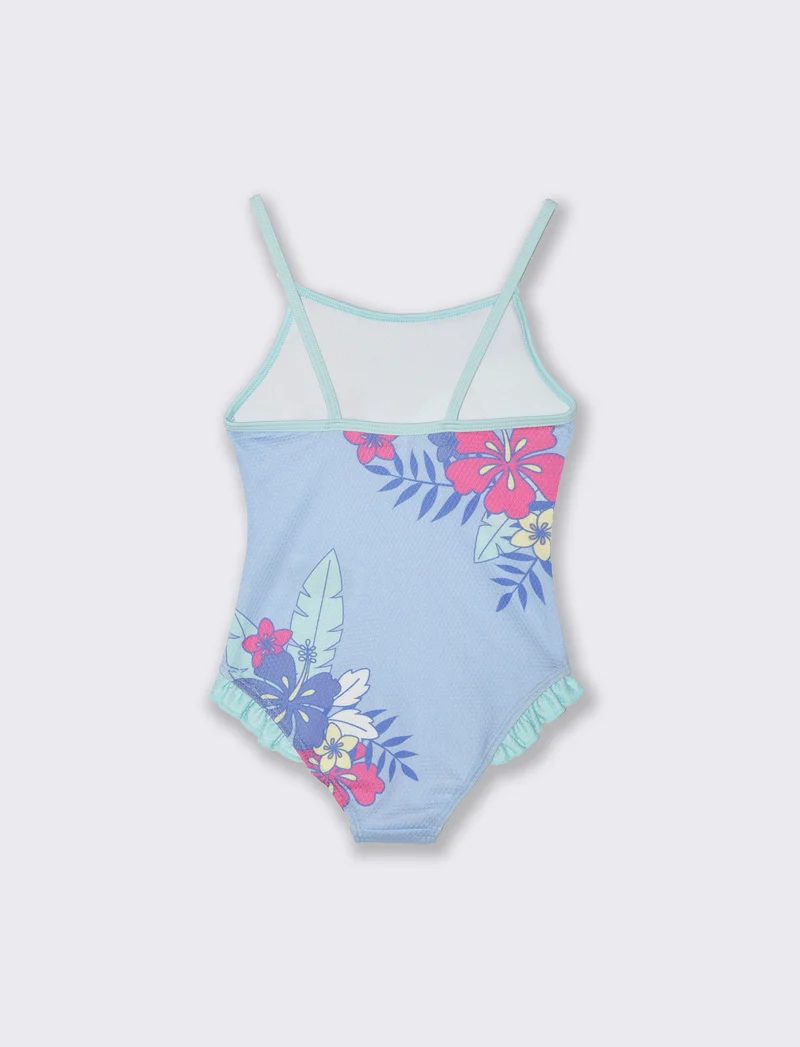 Costume intero Lilo & Stitch da bambina - Blu