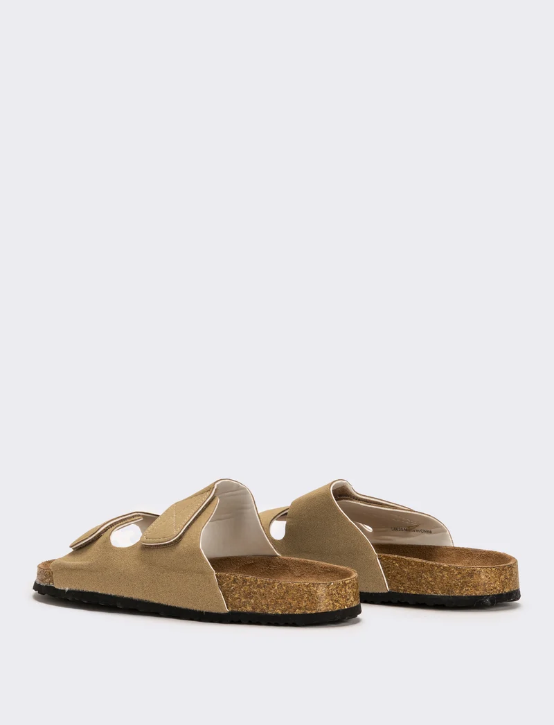 Sandalo trekking da uomo - Beige