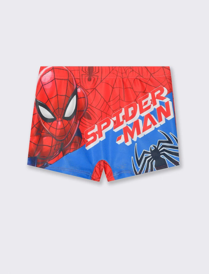 Boxer Spiderman da bambino - Rosso