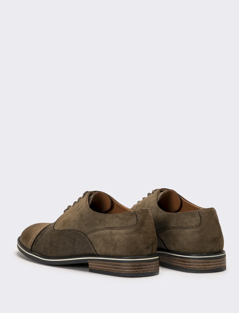 Scarpa stringata da uomo - Verde
