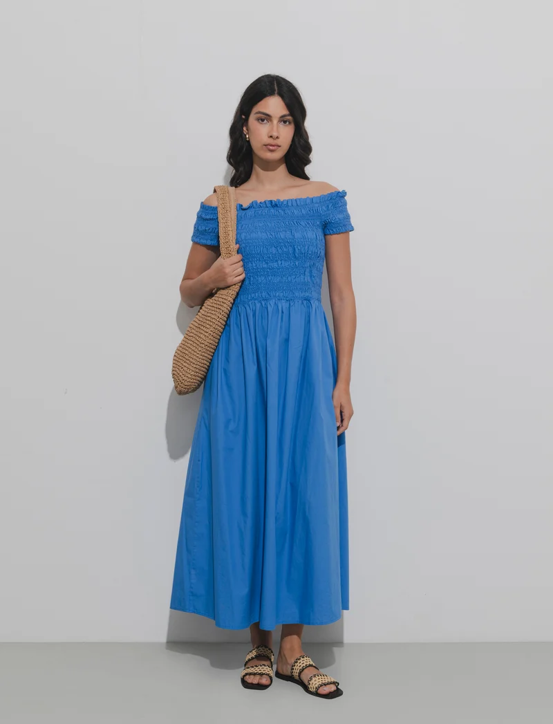 Abito longuette da donna - Bluette