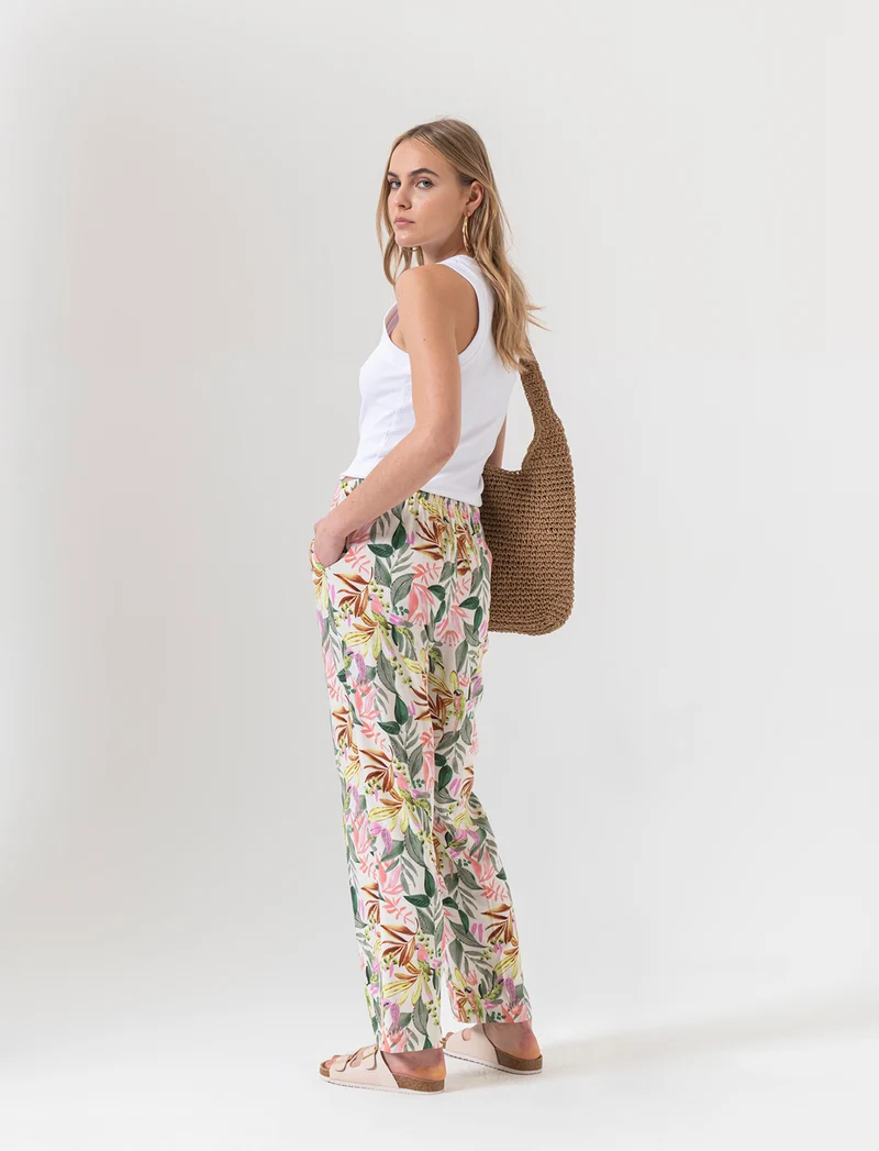 Pantalone stampato da donna - var 1