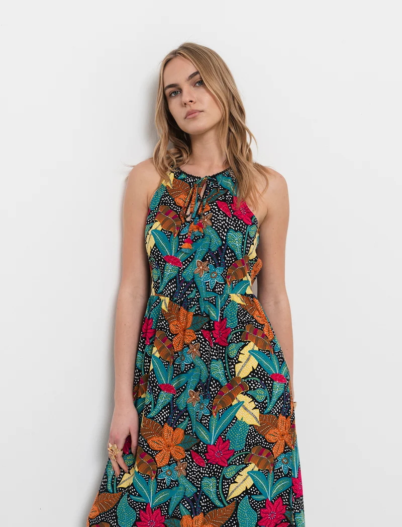 Vestito stampato da donna - var 3