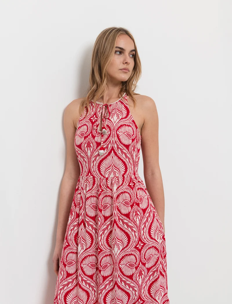 Vestito stampato da donna - var 2