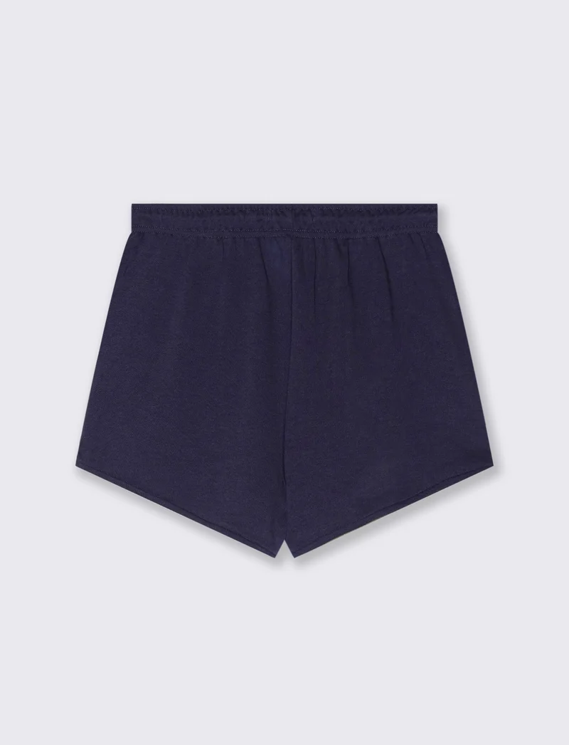Short con coulisse da donna - Blu