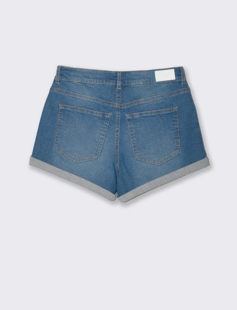 Short in denim da donna - Denim
