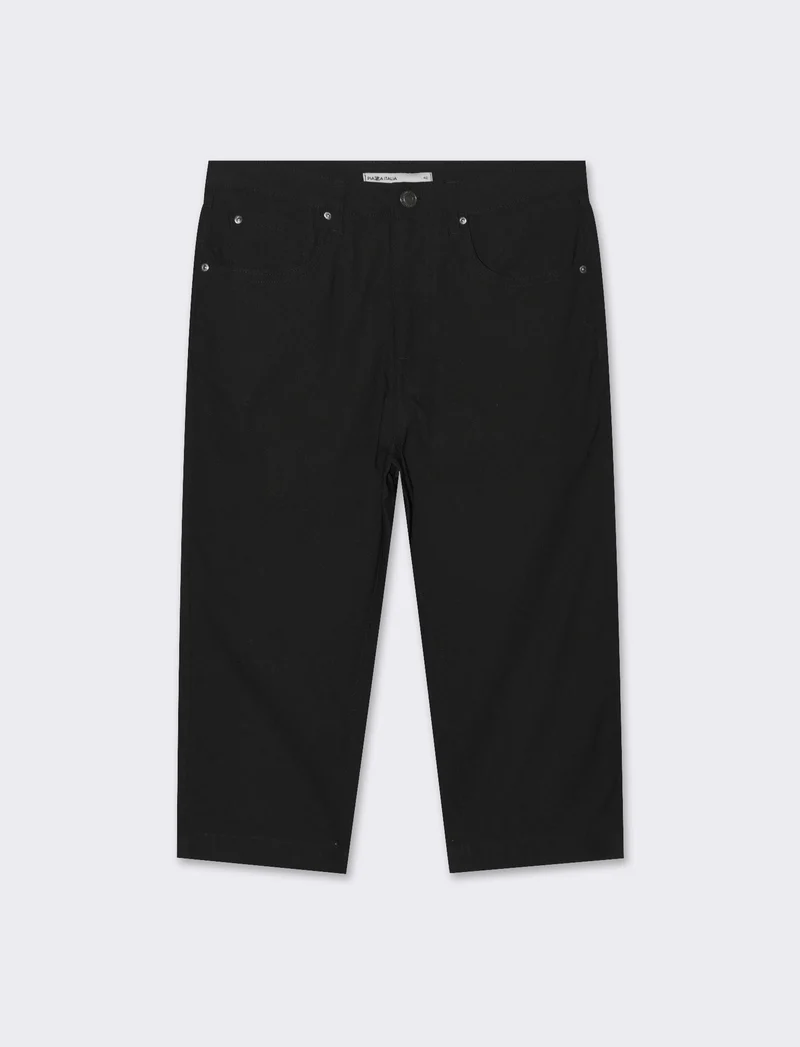 Bermuda modello capri da donna - Nero