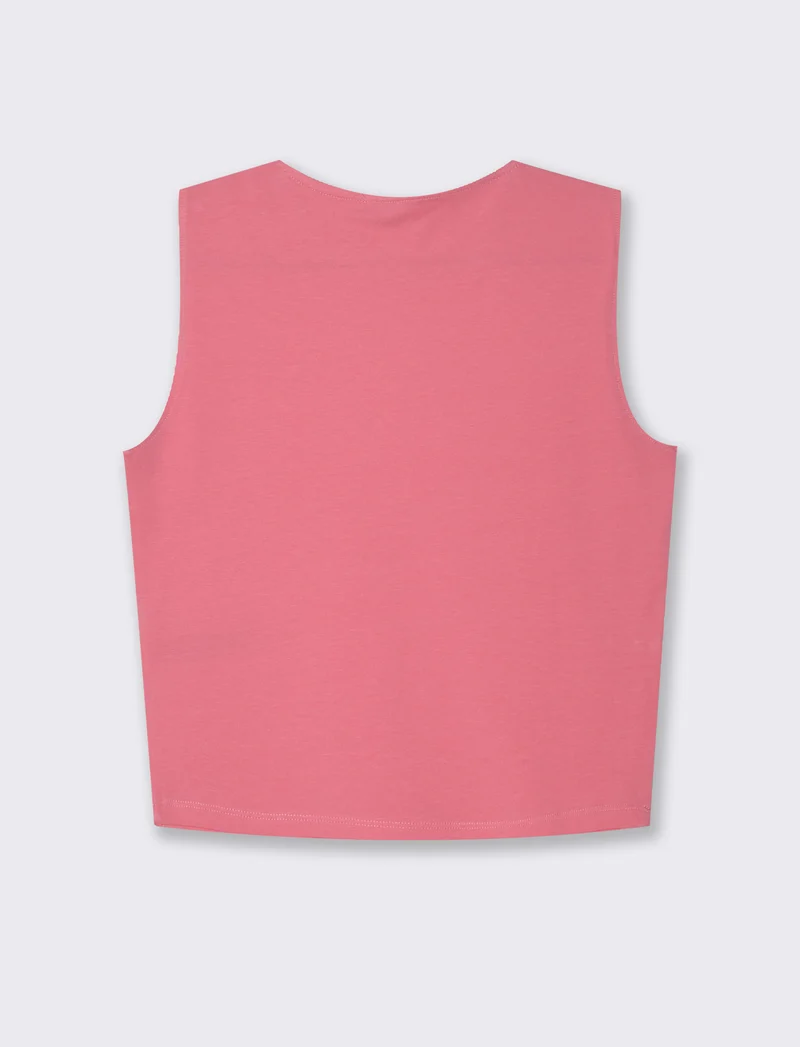 Top basico da donna - Geranio