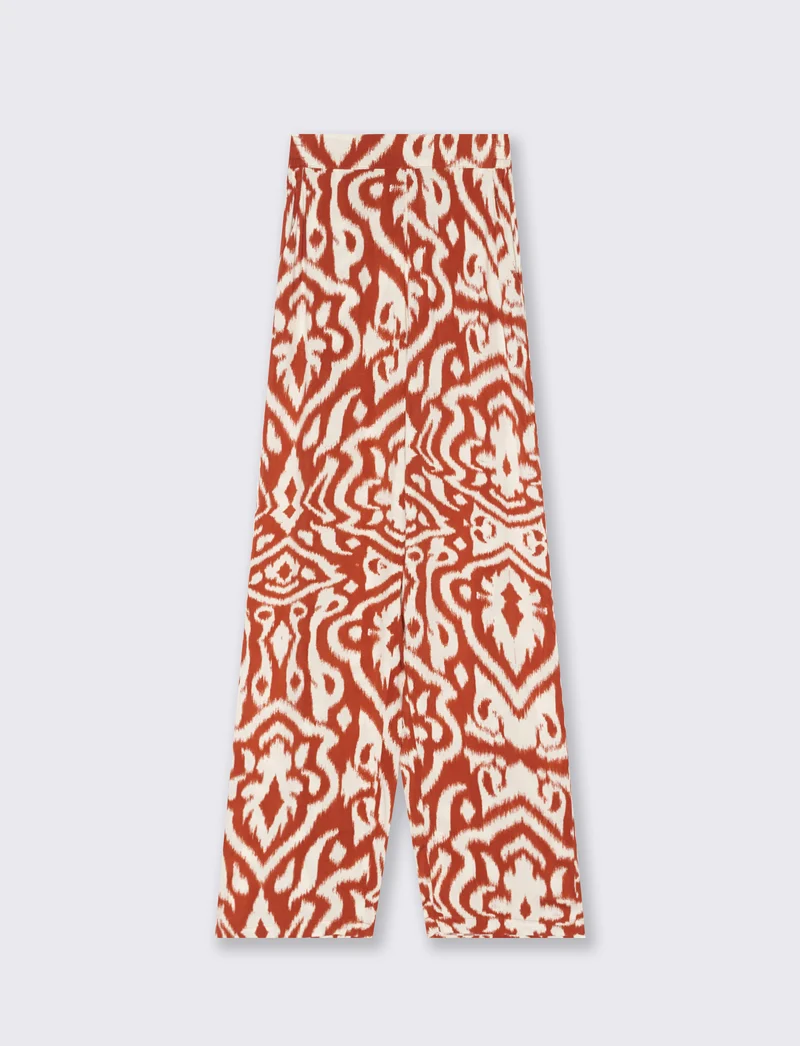 Pantalone con fusciacca in vita da donna - var 2