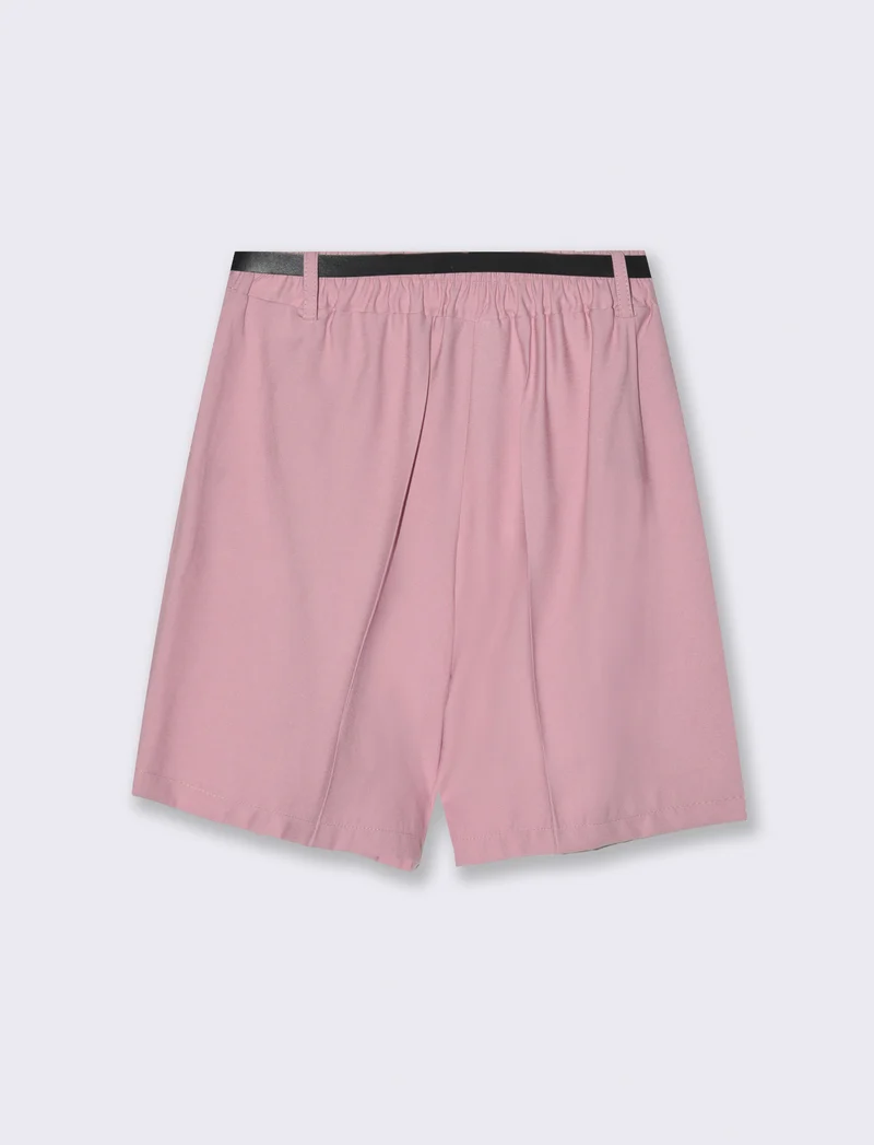Short con cintura - Rosa