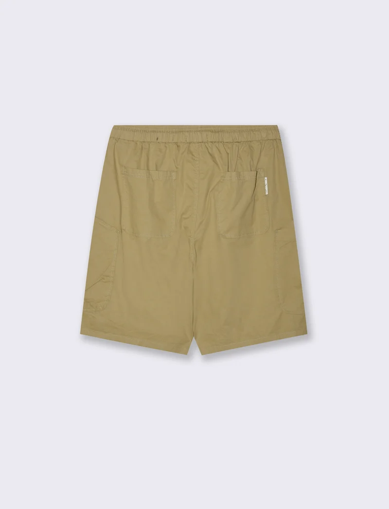 Bermuda jogger cargo relaxed fit da uomo - Verde salvia